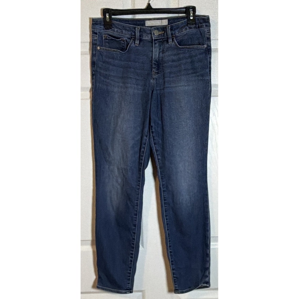 Athleta Women's Size 6 Medium Wash Denim Straight Leg Jeans